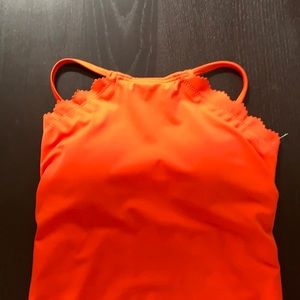 Banana republic orange one piece swim wear (NWOT)